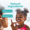 Image of Easy on Mineral Sunscreen SPF 50 - All Natural Kids & Baby Sunscreen for Face & Body, Non-Toxic Zinc Oxide Sunblock Protection for Sensitive Skin, Unscented, FSA Eligible, Travel Size 3.4Oz