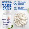 Image of (5 Pack) Resvera Burn Advanced Energy & Fitness Support ResveraBurn 300 Capsules