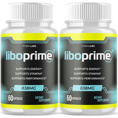 (2 Pack) LiboPrime Advanced Male Health Support Formula Libo Prime 120 Capsules
