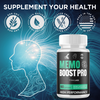 Image of (1 Pack) Memo Boost Pro Natural Brain Support MemoBoostPro 60 Capsules