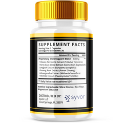 Huntercaps Advanced Supplement Pills for Men with Natural Ingredients 60 Capsules