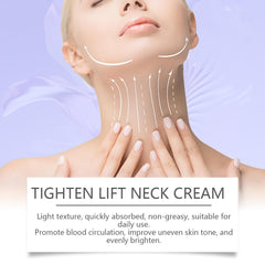 Neck Firming and Lifting Cream - Anti-Aging Moisturizer for Tightening and Hydrating Sagging Skin - 2 Pack