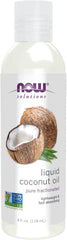 Solutions Liquid Coconut Oil, Lightweight and Nourishing Formula for Healthy Skin and Hair, 4 Ounces