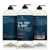 Image of BOTANIC HEARTH Tea Tree Face Wash with Mint - Acne Fighting, Therapeutic,