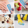 Image of Professional Nail and Toe Cleaning Brush Set, 5-Pack Multicolor Handheld Scrubbing Tools for Men and Women