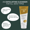 Image of Glycolic Acid Face Wash, Exfoliating Facial Cleanser and Scrub, 10% Glycolic Acid, AHA and Salicylic Acid, 6 Fl. Oz