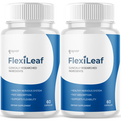 (2 Pack) FlexiLeaf Joint Support Advanced Formula Supplement Flexi Leaf 120 Capsules