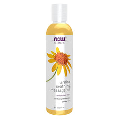 NOW FOODS Arnica Soothing Massage Oil 8 Fl Oz