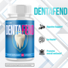 Image of Dentafend Oral Probiotic Pills for Healthy Teeth & Gums Denta Fend 180 Capsules