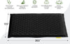 Image of Acupressure Mat and Pillow Set for Back and Neck Pain Relief | Eco-Friendly Travel Bag Included | Inspired by Pranamat for Stress Relief, Sciatic Pain, and Foot Massage