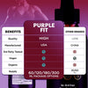 Image of (3 Pack) Purple Fit Drops Natural Health & Fitness Formula PurpleFit 90 Servings