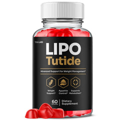(1 Pack) Lipo Tutide ACV Gummy 1000MG Advanced LipoTutide Supplement 60 Gummies