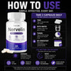 Image of (3 Pack) Nervelin Advanced Nootropic Nerve Health Support Formula Nerve Lin 180 Capsules
