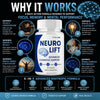 Image of Neuro Lift Natural Brain Health Support Formula NeuroLift 180 Capsules