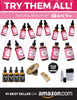 Image of Rosehip Seed Oil - 4 Oz Pure Unrefined Cold Pressed Oil for Face, Body, and Hair - Nighttime Moisturizer for Skin and Nails