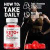 Image of (3 Pack) Keto Burst ACV Gummys 1000MG Advanced KetoBurst Supplement 180 Gummies