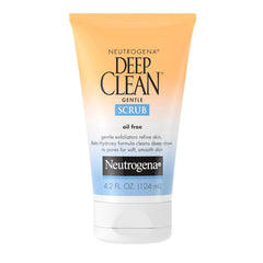 Deep Clean Gentle Daily Facial Scrub, Oil-Free Cleanser, 4.2 fl oz