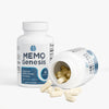 Image of (2 Pack) Memo Genesis All Natural Formula Brain Supplement 60 Capsules