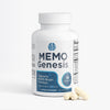 Image of (2 Pack) Memo Genesis All Natural Formula Brain Supplement 60 Capsules