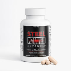 Steel Power Advanced Male Health Support Supplement SteelPower 60 Capsules