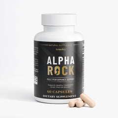 Alpha Rock Premium Vitality Blend – Daily Energy & Performance Support, 60 Veggie Capsules