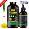 Image of Organic Mullein Leaf Extract Drops for Lung Health and Natural Herbal Support