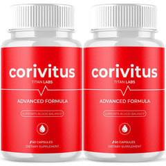 (2 Pack) Corivitus Advanced Blood Health Support Formula Cori Vitus 120 Capsules