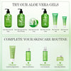 Image of Organic Aloe Vera Gel for Face & Body, 96% Pure Aloe Gel Made within 12 Hours of Harvest, Ideal for Skin, Scalp, & Hair Hydration, Calming Moisturizer for Soothing after Sun Care, 7.05Oz