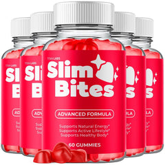 (5 Pack) Slim Bites ACV Gummys 1000MG Advanced SlimBites Supplement 300 Gummies