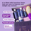 Image of Bath and Body Gift Basket for Women and Men - Lavender Relaxing Spa Set with Massage Body Rush, Bath Bomb - Birthday Gifts for Her, Mom - Unique Self Care Idea