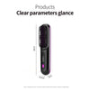 Image of LCD wireless straightening comb rechargeable ceramic electric comb straightener portable negative ion non damaging heating comb