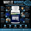 Image of (3 Pack) NeuroMemory Nootropic Brain Health Support Supplement Neuro Memory 180 Capsules