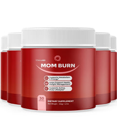 (5 Pack) Mom Burn Powder Weight Management Support Formula MomBurn 150 Servings