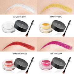 Multifunctional Waterproof Eyebrow and Eyeliner Cream in 8 Shades