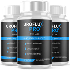 (3 Pack) Uroflux Pro Advanced Male Support Supplement UrofluxPro 180 Capsules