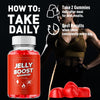 Image of (1 Pack) Jelly Boost ACV Gummys 1000MG Advanced JellyBoost Supplement 60 Gummies