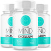 Image of (3 Pack) Mind Excellium Nootropic Brain Health Support Formula MindExcellium 180 Capsules