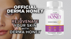 Image of (3 Pack) Derma Honey Pills Advanced Formula Support Healthy Skin DermaHoney 180 Capsules