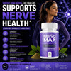 Image of (2 Pack) Nervo Max Nootropic Natural Nerve Support Formula NervoMax 120 Capsules