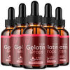 Image of (5 Pack) Gelatin Drops Natural Health & Fitness Formula Supplement 150 Servings
