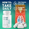 Image of (5 Pack) Mind Plus Pills Nootropic Natural Brain Supplement MindPlus 300 Capsule