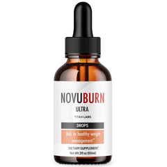 (1 Pack) NovuBurn Drops Natural Health & Fitness Support Novu Burn 30 Servings
