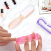 Image of Professional Nail and Toe Cleaning Brush Set, 5-Pack Multicolor Handheld Scrubbing Tools for Men and Women