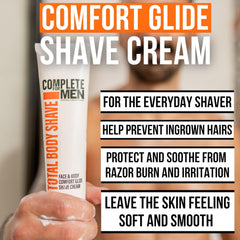 Sensitive Skin Shaving Cream for Face and Body