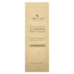 Moisturizing Soapberry Body Wash with Relaxing Lavender, 8.5 Fl Oz (250 Ml)