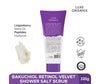 Image of Luxe Organix Niacinamide + Bakuchiol Retinol Velvet Salt Scrub