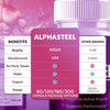 Image of (2 Pack) Alphasteel Advanced Male Health Support Supplement Alpha Steel 120 Capsules
