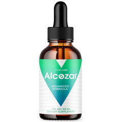 (1 Pack) Alcozar Drops Natural Health & Fitness Supplement Alco Zar 30 Servings