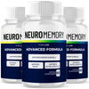 Image of (3 Pack) NeuroMemory Nootropic Brain Health Support Supplement Neuro Memory 180 Capsules