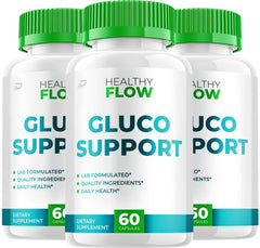 (3 Pack) Healthy Flow Capsules – HealthyFlow, All Natural Glycogen Support